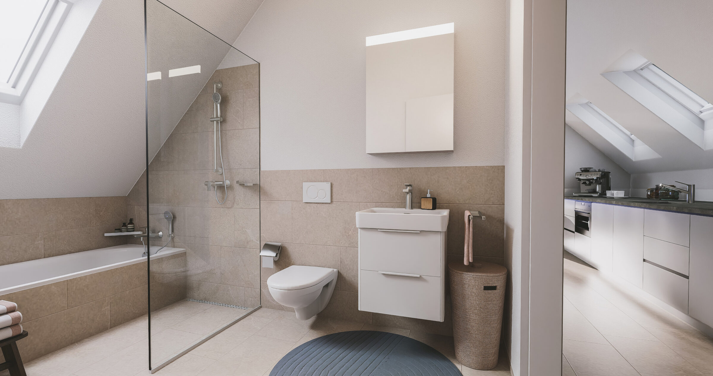 Im Waldacher Baltenswil – Badezimmer
