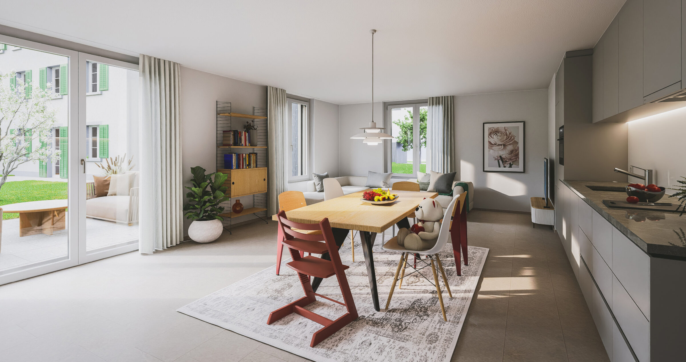 Im Waldacher Baltenswil – Wohnraum mit Gartenzugang